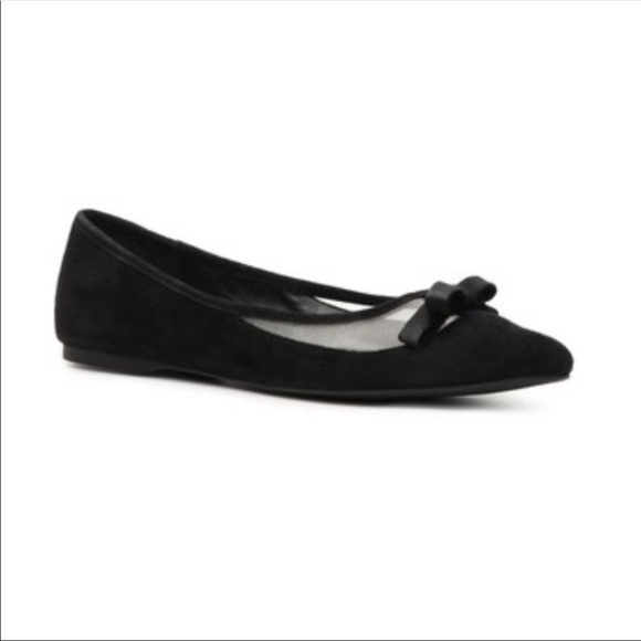 BCBGeneration Shoes - BCBG Black suede flats, NIB